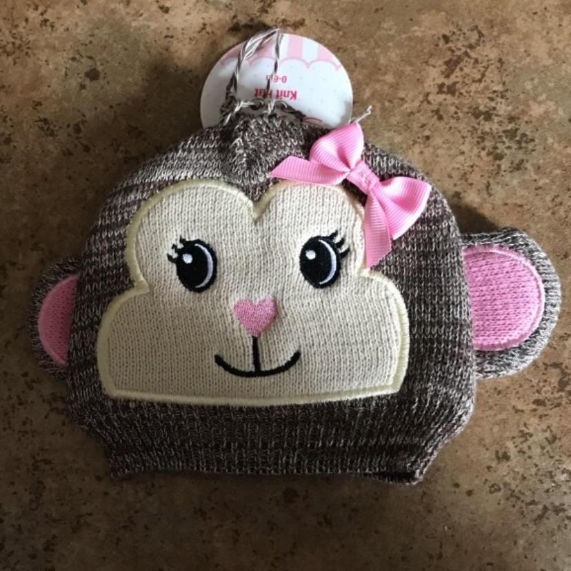 Monkey Infant Hat